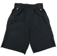Čierne športové kraťasy Decathlon