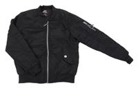 Černý šusťáková zateplený bomber Pepperts