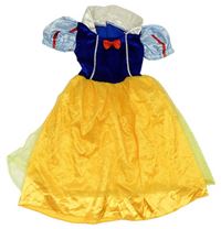 Kostým - Safírovo-žluté šaty - Sněhurka