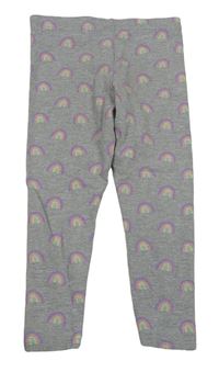 Šedé legíny s duhami Primark