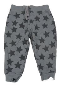Tmavošedé tepláky s hvězdami St. Bernard