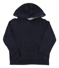 Tmavomodrá mikina s kapucňou M&S