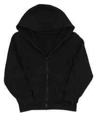 Čierna prepínaci mikina s kapucňou George