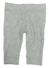 Šedé melírované tepláky 