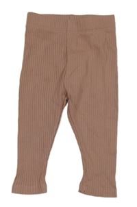 Staroružové rebrované tepláky Kiabi