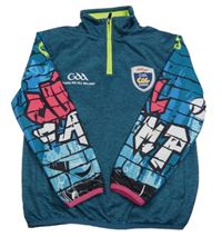 Zeleno-farebná prepínaci športová mikina Masita