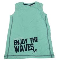 Mátové tielko s nápisom Kids