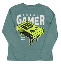Šalvějové tričko s gameboyem name it.