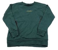 Smaragdová mikina s číslami George