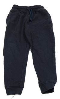 Tmavomodré slim tepláky Next