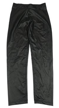 Čierne koženkové legíny PEP&CO