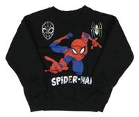 Čierna mikina so Spider-manem MARVEL