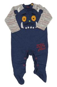 Tmavomodro-světlešedý overal s Gruffalem M&Co.