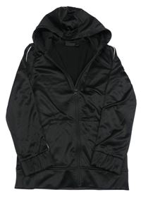 Čierna športová prepínaci mikina s kapucňou Ergeenomixx