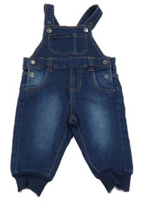 Tmavomodré teplákové laclové rifle Lupilu