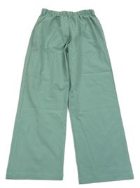 Zelené ľahké nohavice