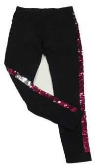 Čierne legíny s flirty Dopodopo