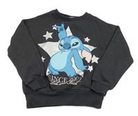 Tmavosivá mikina so Stitchem Disney
