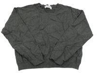 Tmavosivý ľahký sveter H&M