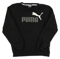 Černá mikina s logem Puma