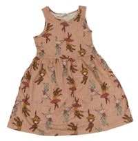 Staroružové šaty s králikmi H&M