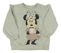 Mintová mikina s Minnie H&M