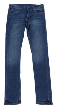 Tmavomodré skinny rifle H&M