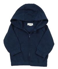 Tmavomodrá prepínaci mikina s kapucňou Primark