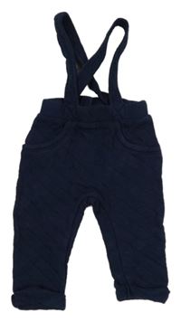 Tmavomodré na traké tepláky Matalan