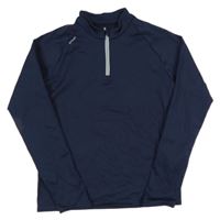 Tmavomodrá thermo mikina Kiprun