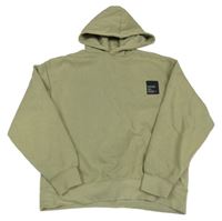 Béžová mikina s nášivkou a kapucňou Zara