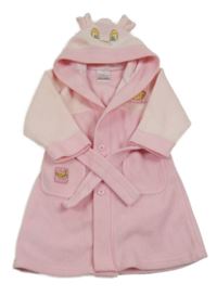 Růžový fleecový župan s kapucí - Simba Disney