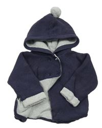 Lilkový podšitý svetrový kabátek s kapucňou M&Co.