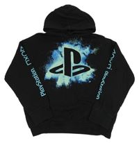Černo-modrá mikina s kapucí - Playstation H&M