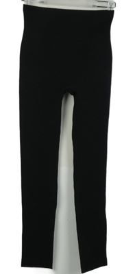 Dámské černé strukturované legíny 