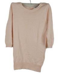 Dámský světlerůžový lehký svetr 