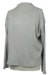 Dámský šedý žebrovaný svetr George 