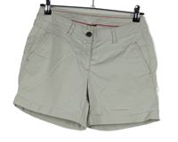 Dámské béžové plátěné kraťasy 