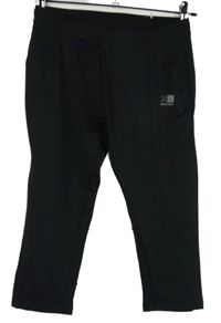 Nové - Dámské černé sportovní funkční capri legíny Karrimor 