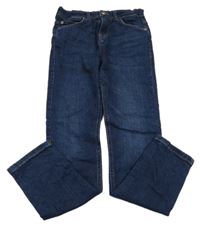 Tmavomodré skinny rifle Bench