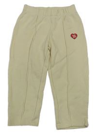 Vanilkové tepláky so srdiečkom H&M