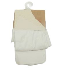 Nové - Bílé silonky se srdíčky