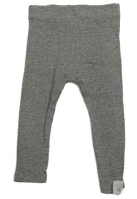 Sivé rebrované legíny