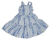 Nové - modro-biele bavlnené šaty Dunnes