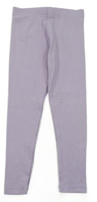 Fialové rebrované legíny George