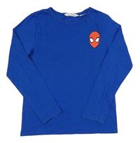 Modré tričko so Spidermanem H&M