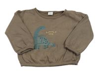 Hnedá mikina s dinem Next