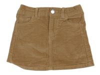 Béžová menšestrová sukňa H&M