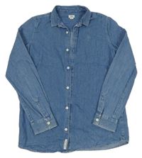 Modrá riflová košile River Island