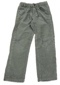 Sivé manšestráky Zara